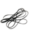 Supco LB29897 dryer drive belt in black rubber designed for laundry dryer replacement parts