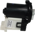 Supco LP2001T drain pump assembly with black motor and white plastic housing for appliance repair