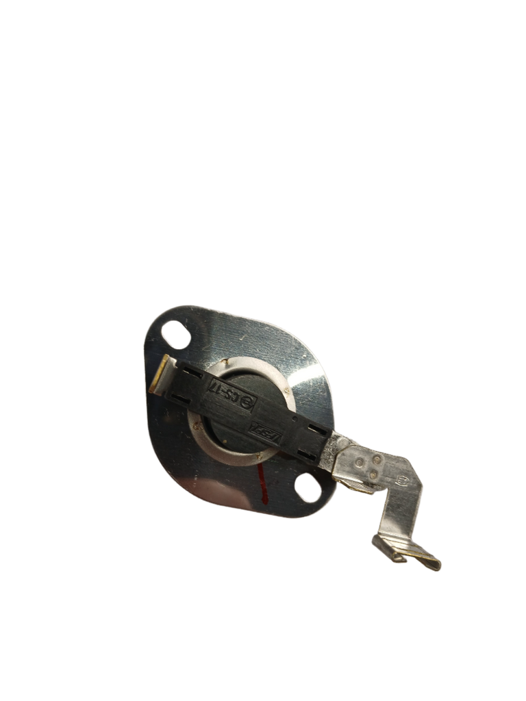 Metal thermal switch part 5535608 from XPart Supply with black connector and mounting holes