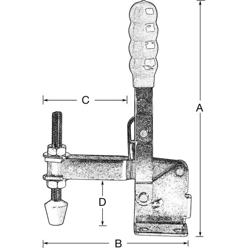 Vertical Hold-Down Clamps