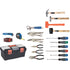 Essential Tool Set with Plastic Tool Box, 28 Pieces