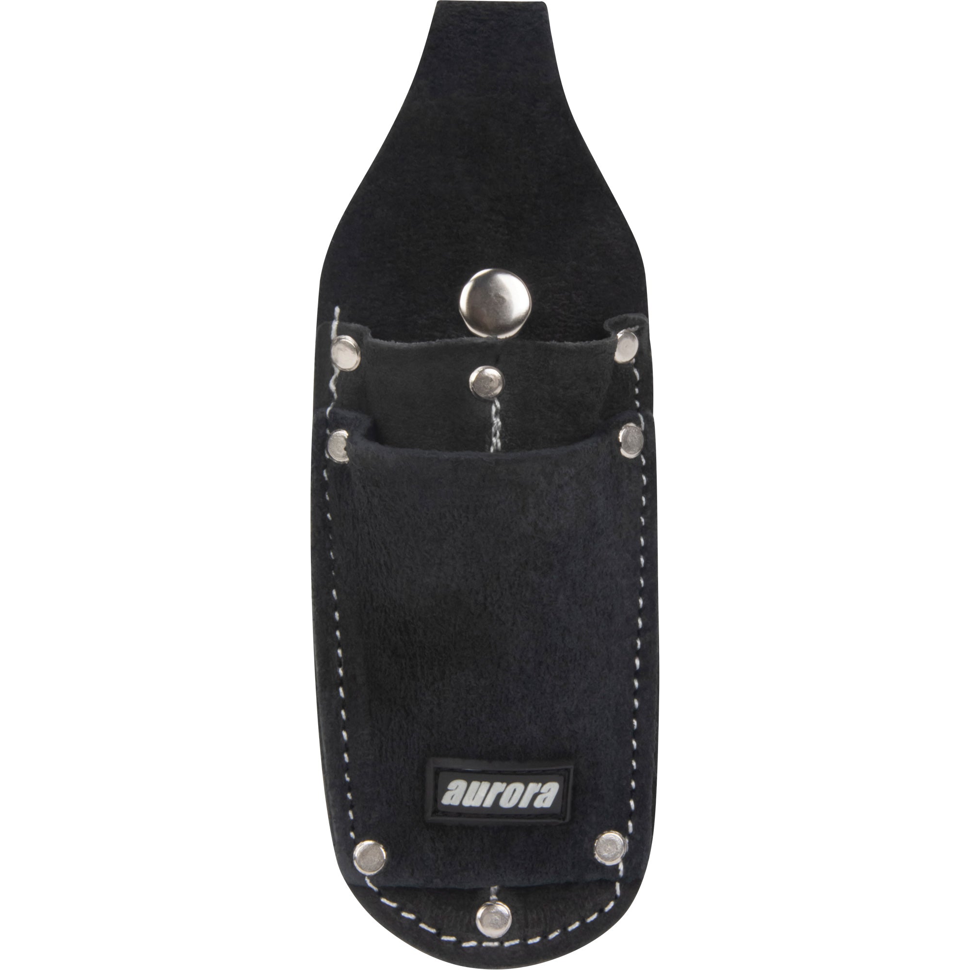 Utility Pouch, Knife Holder, Leather, 2 Pockets