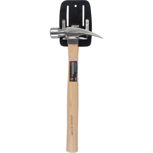 Steel Loop Tool Holder, Hammer Holder, Leather, 0 Pockets