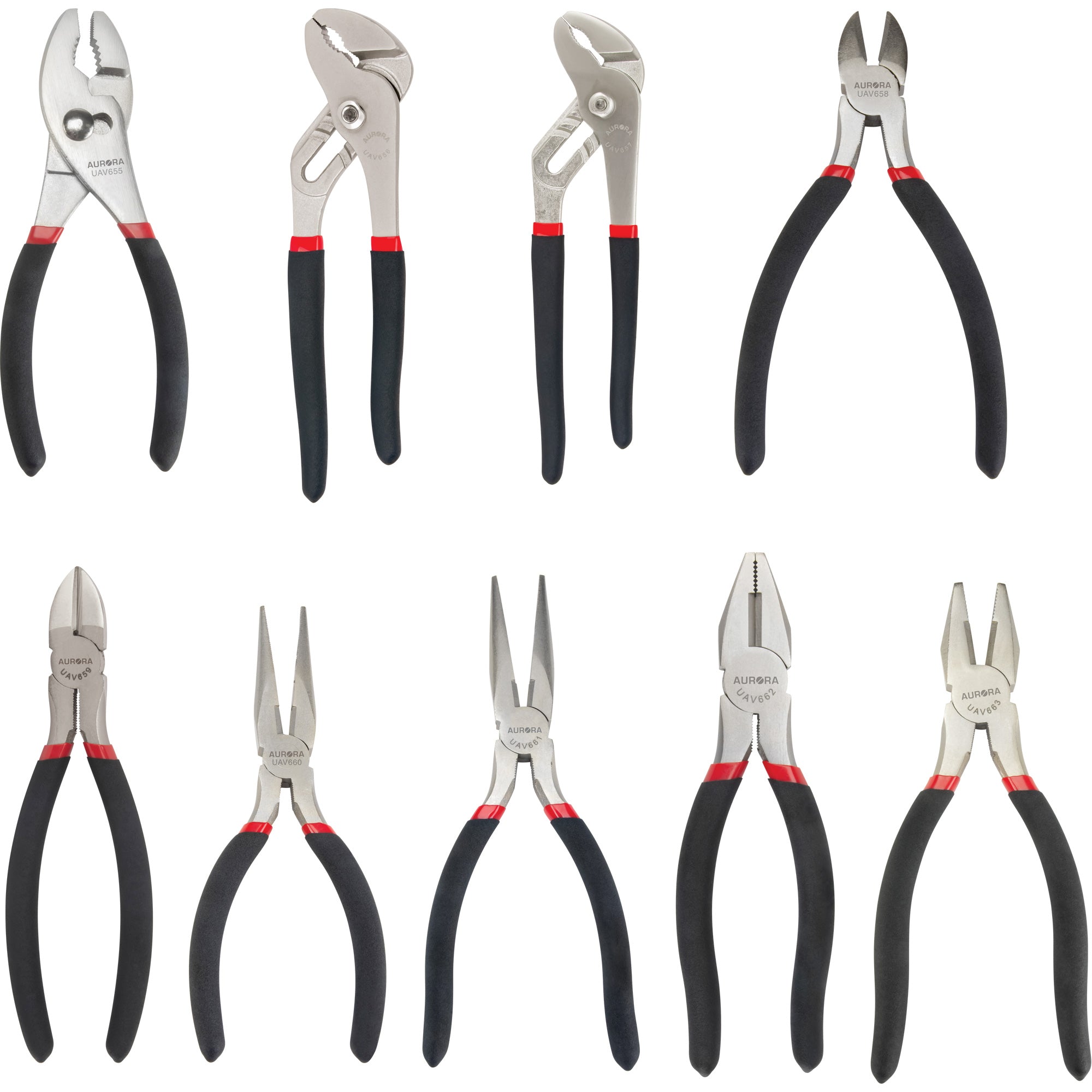 All-Purpose Plier Set, 9 Pieces