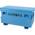 Jobsite Tool Box, 48" x 24" x 27-3/5", Steel, Blue