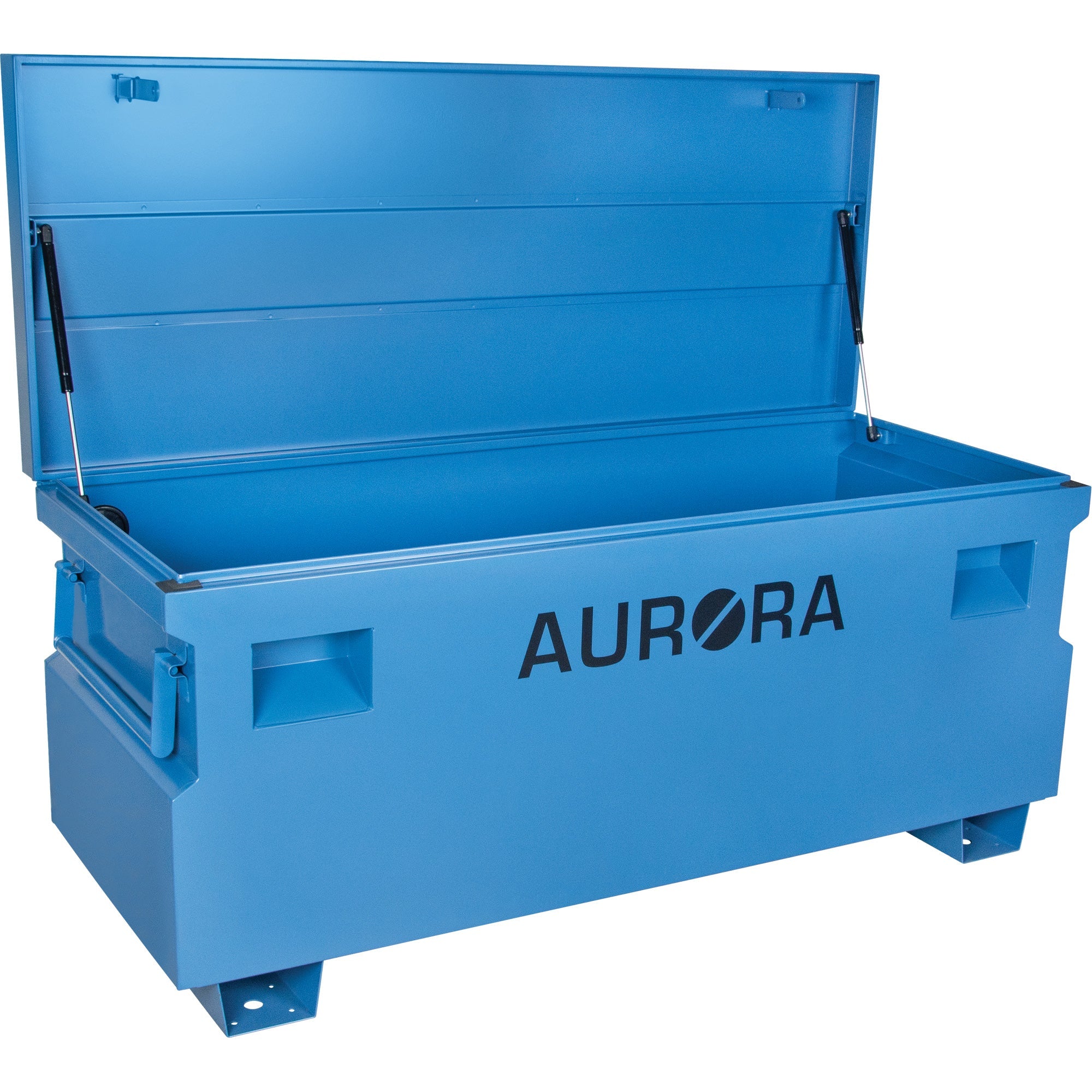 Jobsite Tool Box, 60" x 24" x 27-1/2", Steel, Blue