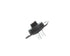 XPart Supply black automotive circuit breaker switch with metal terminals