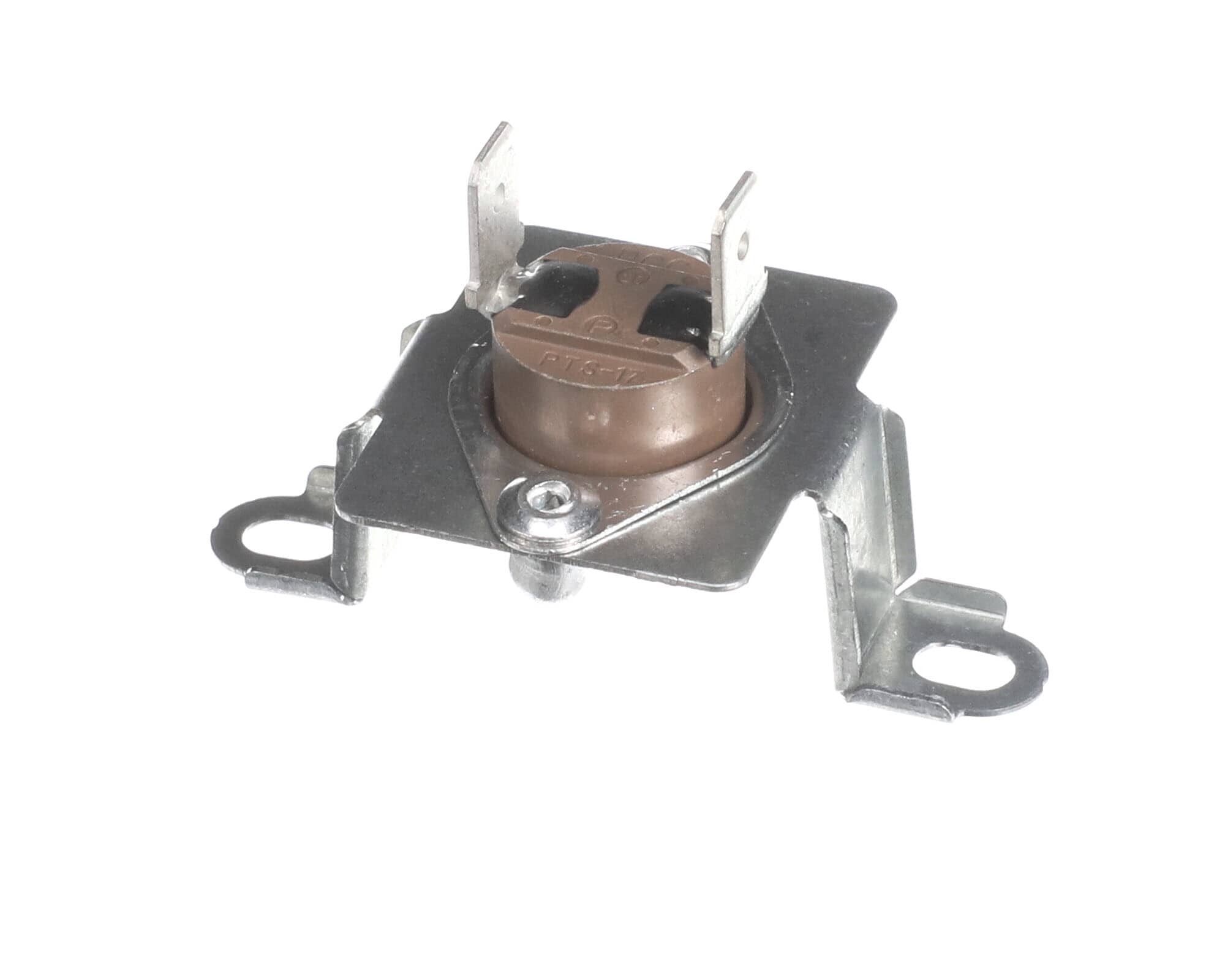 XPart Supply brown thermal fuse with metal mounting bracket for appliance safety