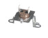 XPart Supply brown thermal fuse with metal mounting bracket for appliance safety