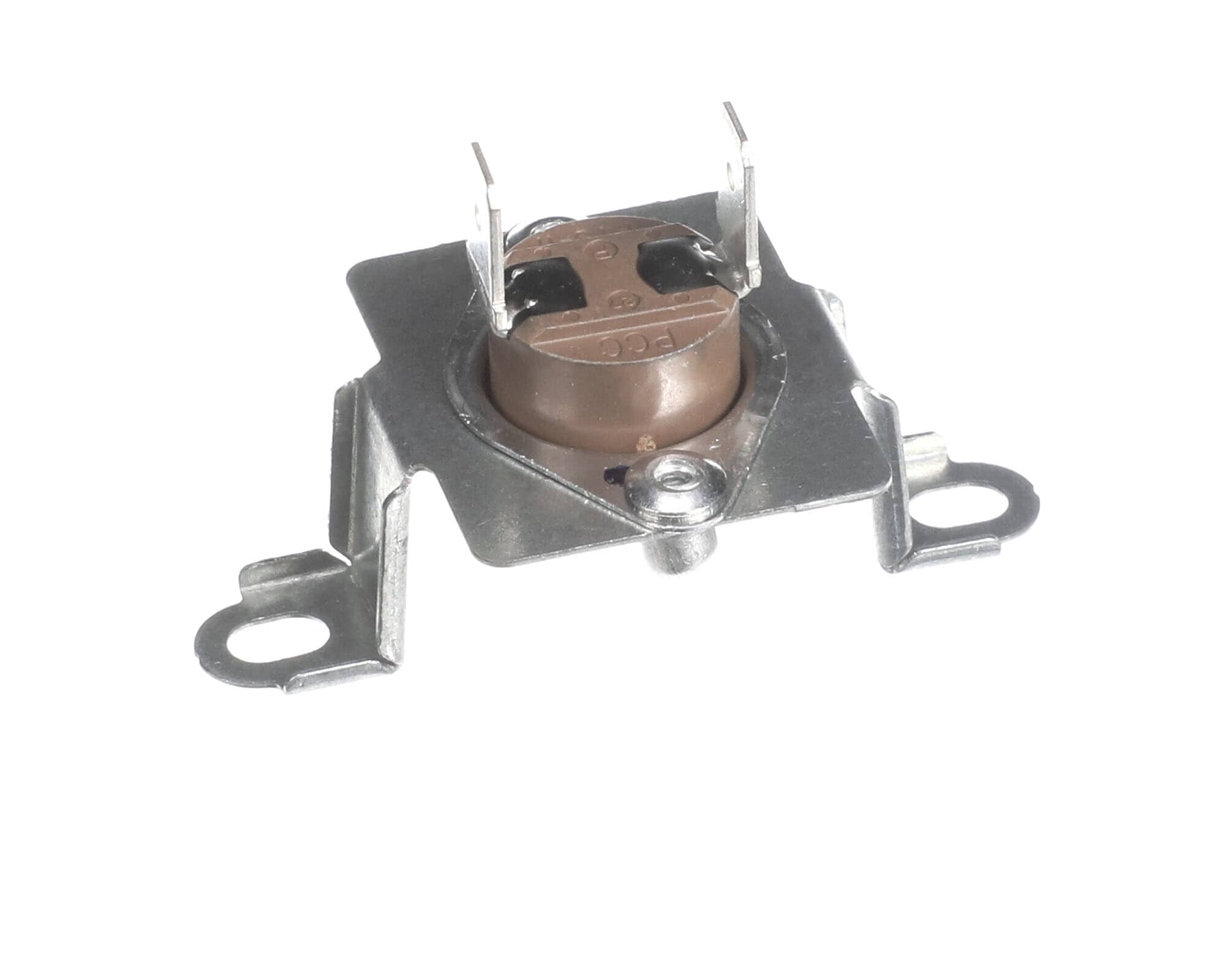 XPart Supply brown and silver thermostat temperature sensor switch with metal mounting brackets