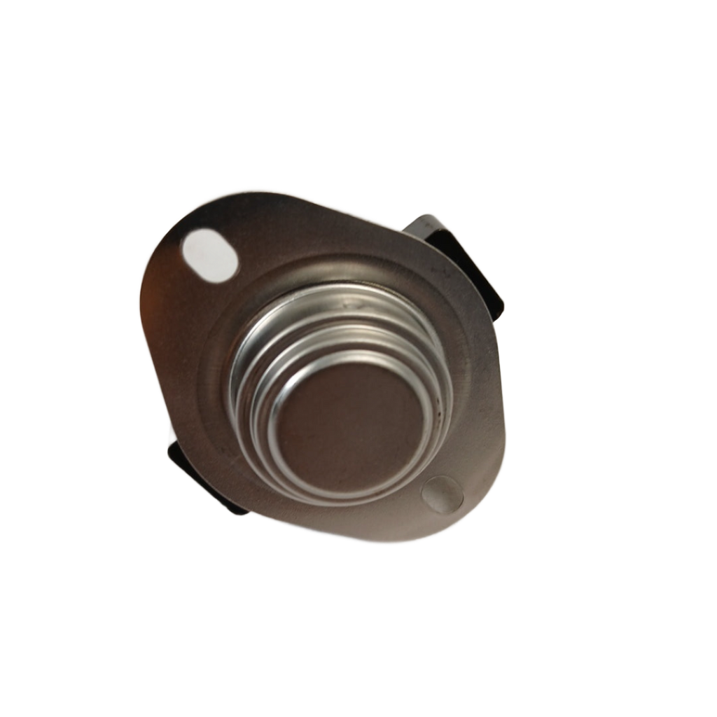 XPart Supply metal thermostat with mounting flange and coil sensor for temperature control
