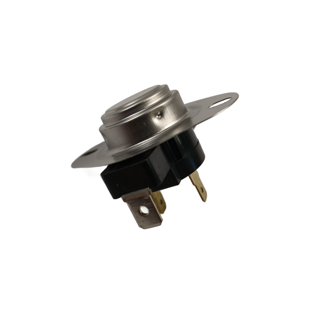 XPart Supply metal and plastic electrical thermostat switch with mounting flange and terminals