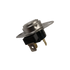 XPart Supply metal and plastic electrical thermostat switch with mounting flange and terminals