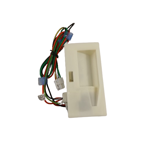 White plastic electrical component with multicolored wiring harness from XPart Supply