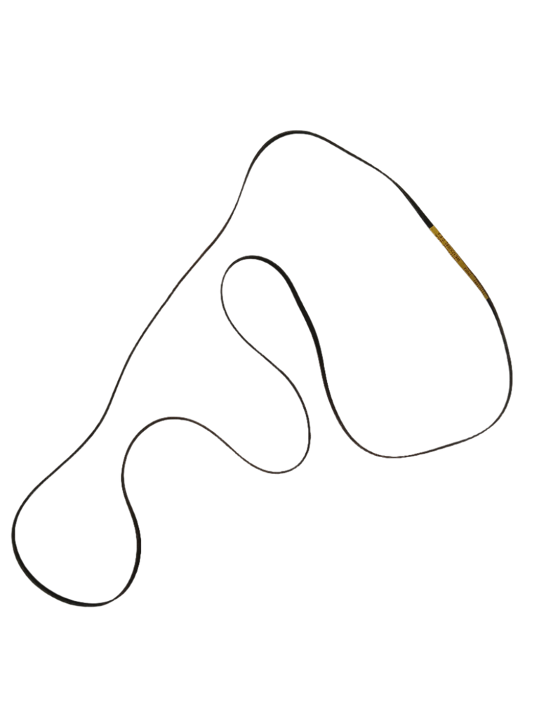 WG03F00846 Dryer Drum Belt 87'' (replaces WE12X10014) - XPart Supply Ltd.