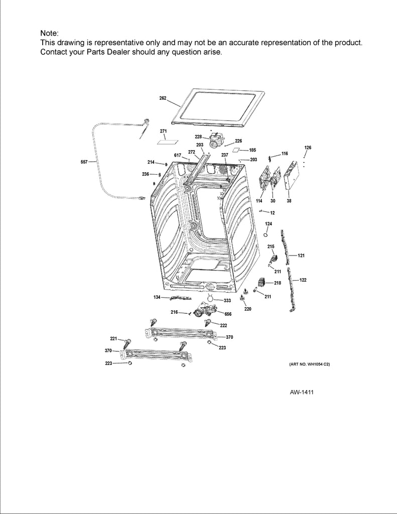 Technical exploded diagram of XPart Supply product type 91490628 showing all parts and assembly layout