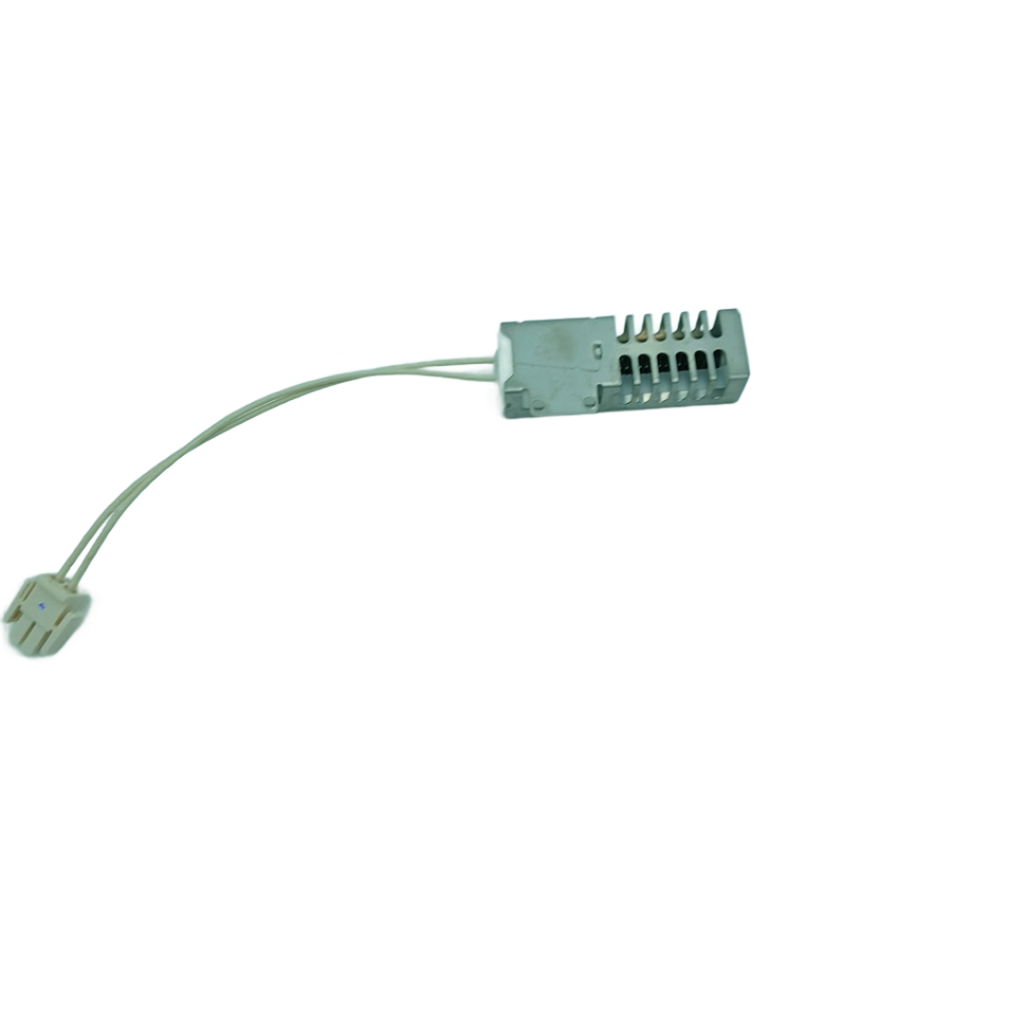 XPart Supply electrical connector part with white wires and vented plastic housing