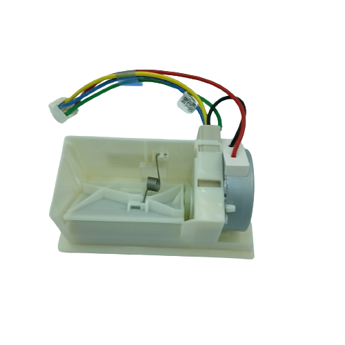 XPart Supply white plastic electrical component with multicolor wires and spring mechanism