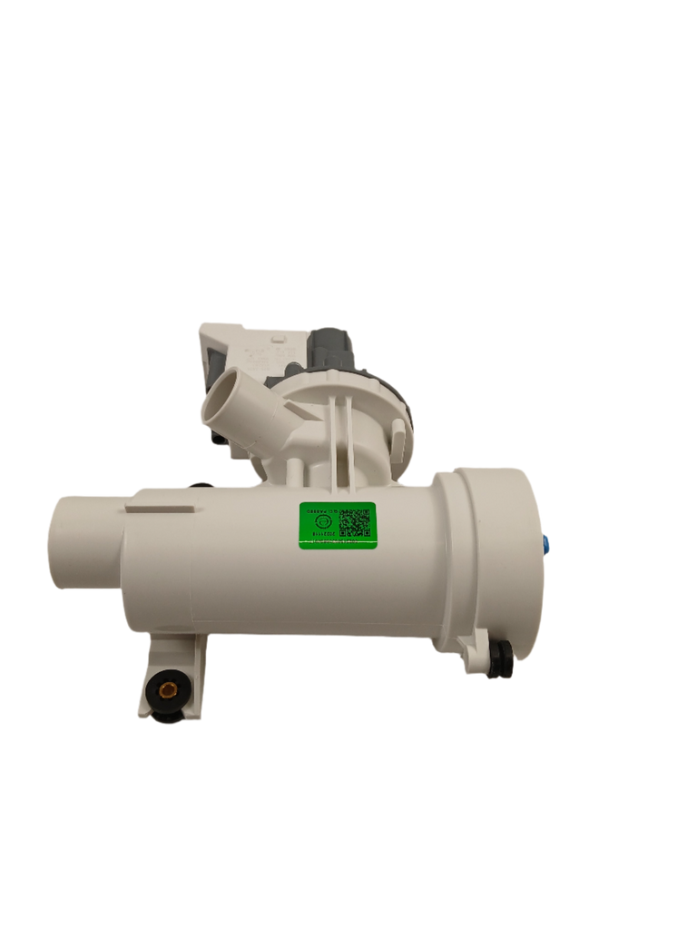 XPart Supply white automotive water pump with a green quality control sticker and mounting bracket