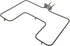 318255006 oven heating element replacement part with mounting bracket for kitchen ovens