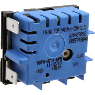 XPart Supply W10857622 range surface element switch blue electrical control part