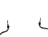 XPart Supply W10703867 dishwasher heating element with curved metal rods and connectors on a black background