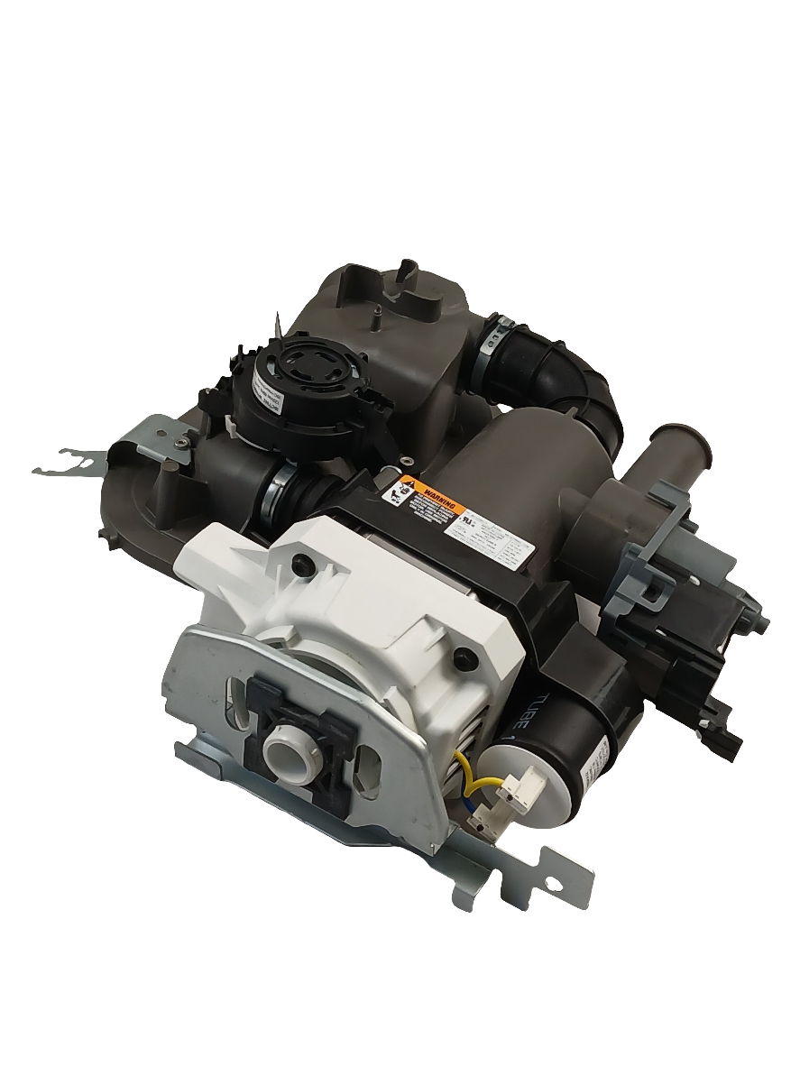 W11416363 dishwasher pump and motor assembly for efficient water drainage and performance