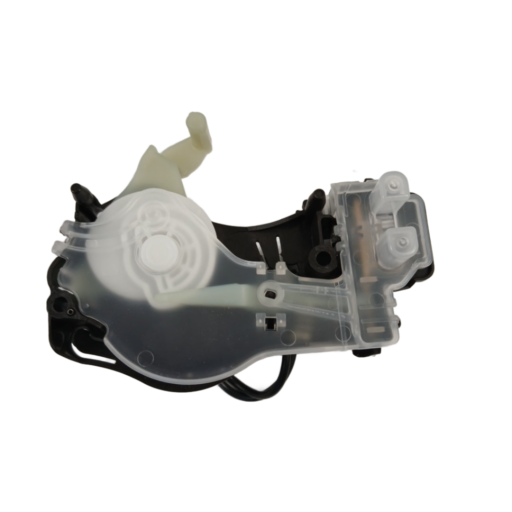 W11481722 shift actuator replacement part by XPart Supply with clear plastic housing and lever mechanism