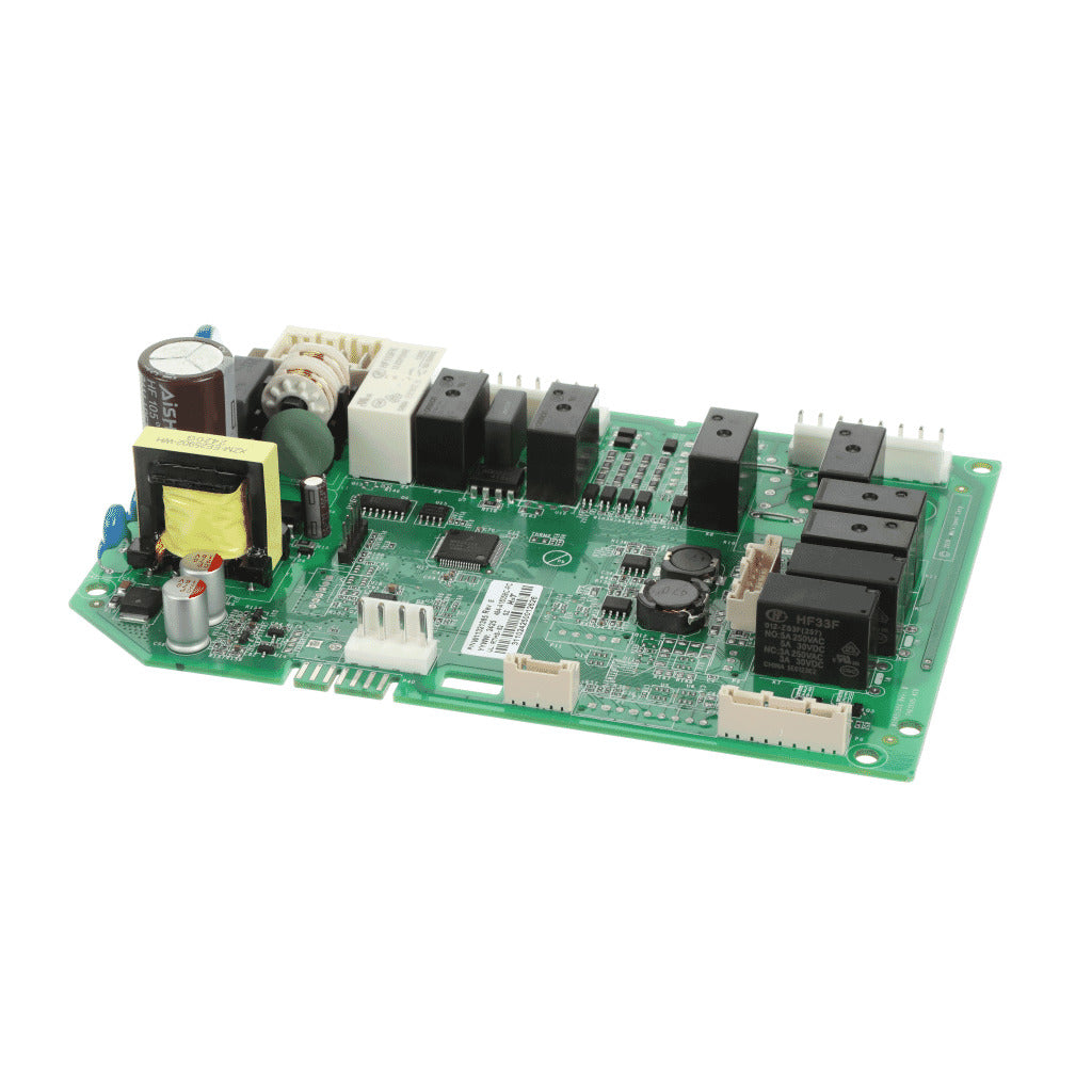 W11556912 refrigerator control board with multiple relays and capacitors for appliance repair
