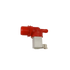 XPart Supply W11688994 washer water inlet valve with red plastic connector and metal solenoid