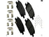Brake Pad Set ACT1913