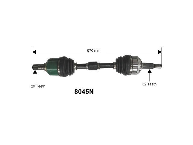 Axle Assembly 1700-197548