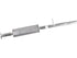 Exh. Resonator and Pipe Assy. 2102-603136