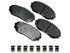 Brake Pad Set ACT1258