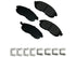 Brake Pad Set ACT815A