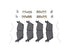 Brake Pad Set BRF-2033
