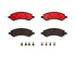 Brake Pad Set P18013N
