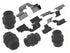 Brake Hardware Kit 13516Q