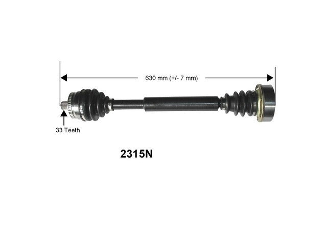 Axle Assembly 1700-83568