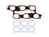 Intake Man. Gasket Set MS972221