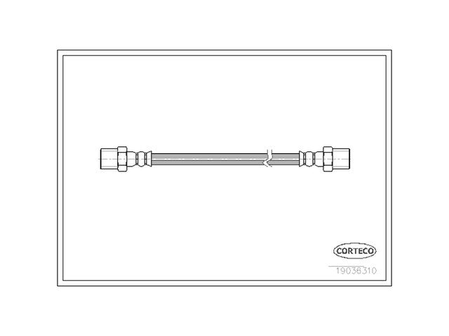 Brake Hose 19036310