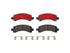 Brake Pad Set P10048N