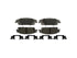 Brake Pad Set 14D1707CHF1