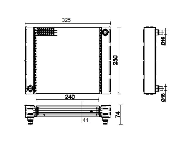 Radiator CR 940 000P
