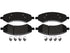 Brake Pad Set 17D1084MHSV