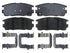 Brake Pad Set 17D1275CH