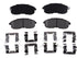 Brake Pad Set 1424-640094