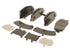 Brake Pad Set NPO-162W-SA