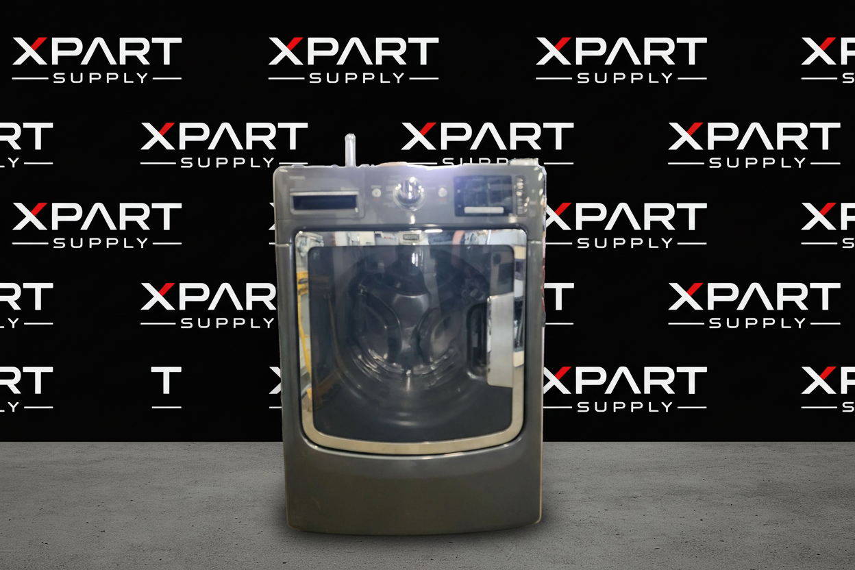 Washing machine with XPart Supply branded background