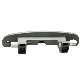Door hinge with bushings